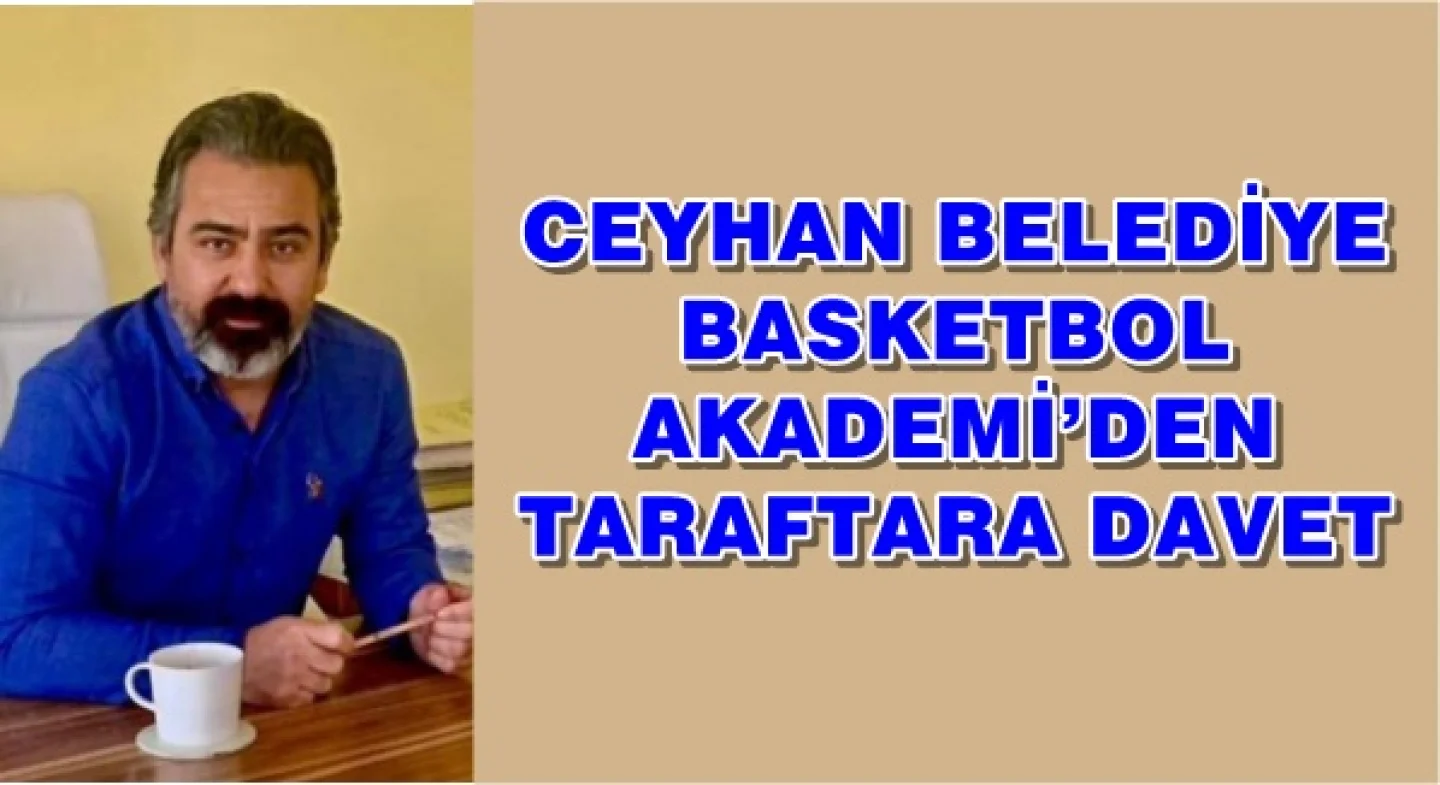 Ceyhan Belediye Basketbol Akademi taraftarlarını TED Koleji maçına bekliyor